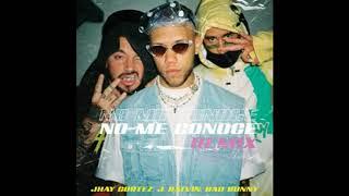 Jhay Cortez Feat. J Balvin Y Bad Bunny - No Me Conoce  - Remix  (Audio)