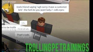 TROLLING AT PANDA EXPRESS TRAININGS ON ROBLOX