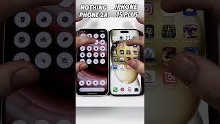 iPhone 15 Plus vs Nothing Phone 2AInsane Speed Test! Who’s the Performance King?#Shorts#viralvideo