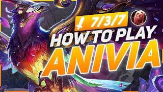 HOW TO PLAY ANIVIA AND CARRY SEASON 11 | BEST Anivia Build & Runes | League of Legends