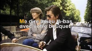 Françoise Hardy & Jacques Dutronc - Puisque Vous Partez En Voyage [Paroles Audio HQ]