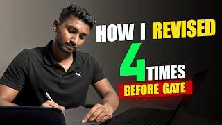 20 to 50+ Marks : My  GATE Revision Strategy | GATE 2025 Preparation | Sayan Das [IITG]