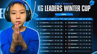 10 YEAR OLD BOY.TOURNAMENT FINAL «KG LEADERS WINTER CUP».#pubgmobile #bgmi #pubgindia