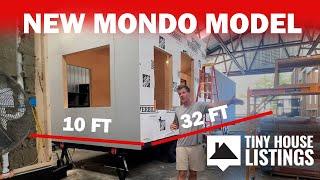 Introducing the Mondo! Our Largest Tiny Home Yet | Sneak Peek Inside! 