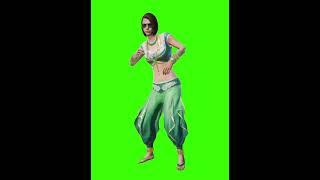 Traditional dancer set With Guardian Armour Emote  Green Screen  PUBG MOBILE