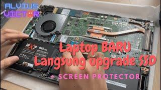 Laptop Asus A416 Upgrade SSD + Screen Protector