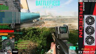 Ryzen 9 7900X 3D CPU TEST Battlefield 2042 Ultra Settings 720p | RX 7900 XTX