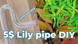 DIY jet pipes! Build a clear filter inflow and outflow for your aquascape