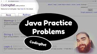 Java Beginner Course - Practice Problems with CodingBat