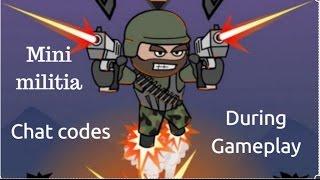 Chat Codes for Doodle Army 2: Mini Militia  I