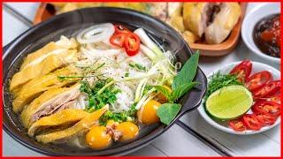 Cách nấu PHỞ GÀ ngon tuyệt với bí quyết Vỏ Chanh của Cô Ba | Vietnamese Chicken Pho Secret