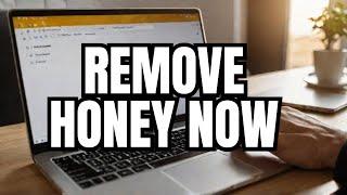 Remove HONEY Extension FAST from Safari Chrome and Edge Browsers