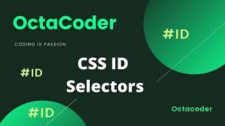 CSS ID Selector | HTML & CSS (Beginner Level)