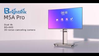 Brightlink's Interactive Commercial 4K Super Interactive Flat Panel