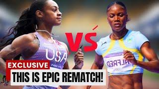 Sha’Carri Richardson FINALLY Battles Julien Alfred In Epic 100 Meters