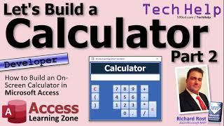 How to Build an On-Screen Calculator in Microsoft Access VBA - Part 2