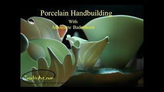 Porcelain Handbuilding e-course with Antoinette Badenhorst | TeachinArt