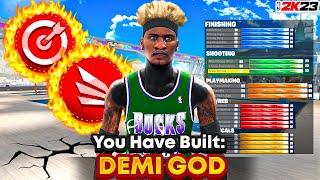 *Game Breaking!* Demi God Build! Best build in NBA2K23! (MUST WATCH!)