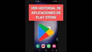 Cómo ver historial de apps descargadas en Play store