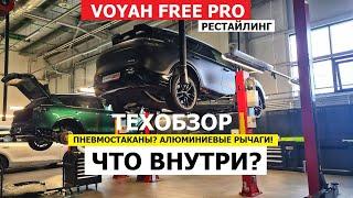 Как устроен Voyah Free Pro FL 2024 тех обзор на подъёмнике Оцинковка Замер ЛКП Гарантийные случаи