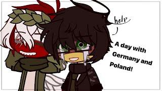 A day with Germany and Poland [] Countryhumans [] NO SHIPS []