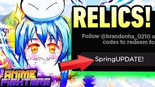 New Relics + Spring Island Event In Anime Fighters Update!