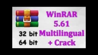 winrar 5.61 crack for 32 and 64 bit || full 100% working link in the description