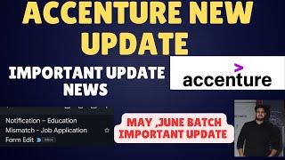 Accenture new onboarding update|Accenture new joining Update