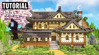 How to Build a Japanese House in Minecraft - Tutorial [Part 1/3]