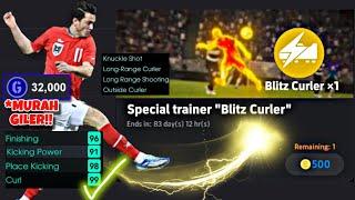 MOGA2 HADIR SPECIAL TRAINER "BLITZ CURLER” TOKEN️ BASE PLAYER STAT️ EPIC BLITZ CURLER