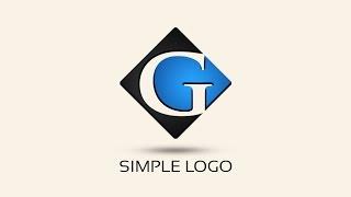 Simple Logo Design With Photoshop - Letter G