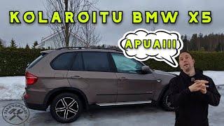 KOLAROITU BMW X5 JOTA MUUT EI HUOLINUT!?