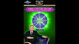 Who Wants to Be a Millionaire UK Family Picture Edition DVD John Carpenter Game #113