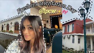 Fresher’s Orientation Day at @ipcw1924 | Delhi university | Shristi Gupta