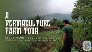 A Farm Tour of Kebun Hanif Permaculture Farm, Indonesia|| Video By: Md. Hamidur Rahman#permaculture