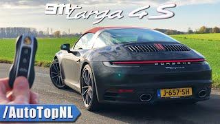 Porsche 911 992 TARGA 4S | REVIEW on AUTOBAHN [NO SPEED LIMIT] by AutoTopNL