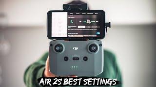 DJI AIR 2S BEST SETTINGS - HOW TO GET THE MOST CINEMATIC FOOTAGE OUT OF YOUR DJI DRONE