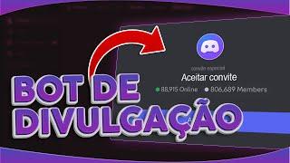 BOT DE DIVULGAÇÃO GRÁTIS PARA DISCORD 2024 - Perseu