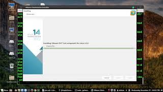 how to install vmware workstation 14 on Ubuntu and Linux mint.