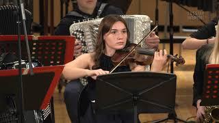 PIAZZOLLA Triunfal - Gnesin Academy bayan players and accordionists Orchestra / ПЬЯЦЦОЛЛА Триунфал