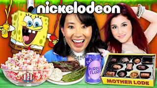 We Eat The BEST Foods From Nickelodeon Shows! | Prize vs. Punishment