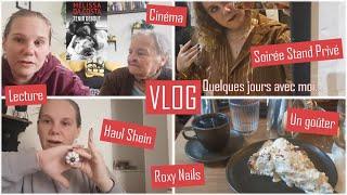 Vlog : Une soirée influence que je vous débriefe, lecture, achats, ciné et goûter !