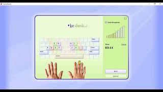 [ShareYourScreen] | Typing Master Practice | Lesson 3 | Keys R and U | Sentence drill