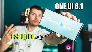 ONE UI 6.1 su SAMSUNG S23 ULTRA - Ora cambia TUTTO!