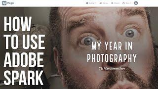 Create an Adobe Spark Webpage