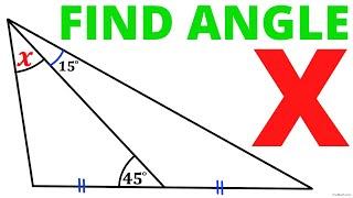 Can You Find Angle X? | Geometry Challenge!
