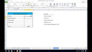 Calculating Yield to Maturity (YTM) using Excel in Under 3 Minutes