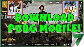 HOW TO DOWNLOAD & PLAY PUBG MOBILE CHINESE VERSION! | PlayerUnknown's Battlegrounds Mobile