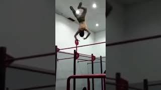 Incredible backflip fail  #shorts