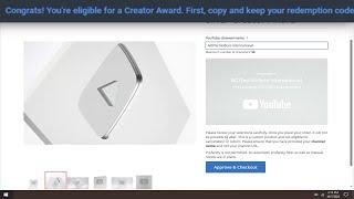 How To Claim YouTube Awards (Silver ,Gold Play Button) [Complete Guide]